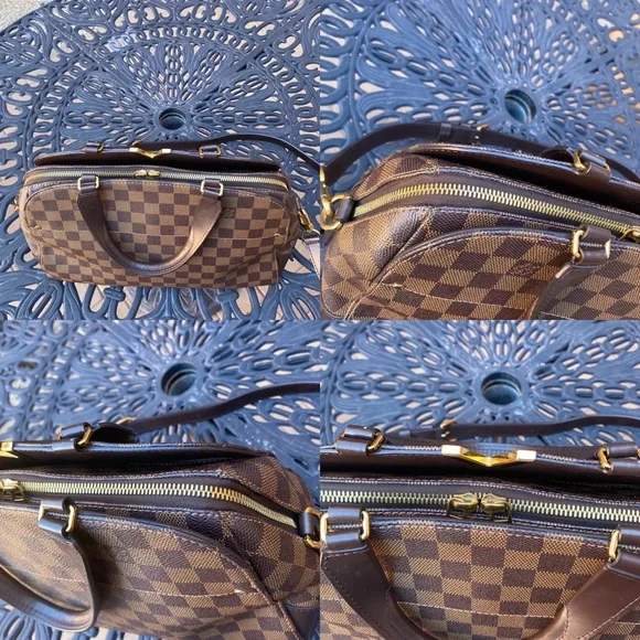 SOLD Louis Vuitton Damier Ebene Kensington Bowling Bag - Picture 7 of 16